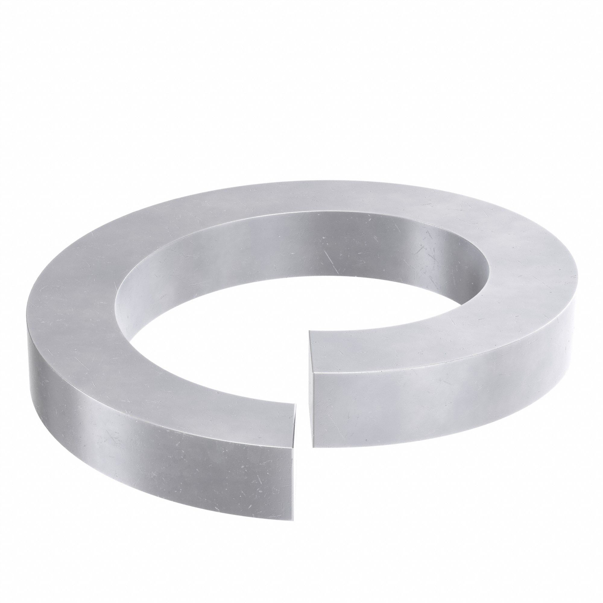 Split Lock Washer: Case Hardened, Black Oxide, Steel, M56 Screw Sz, 58.5 mm Max. Inside Dia