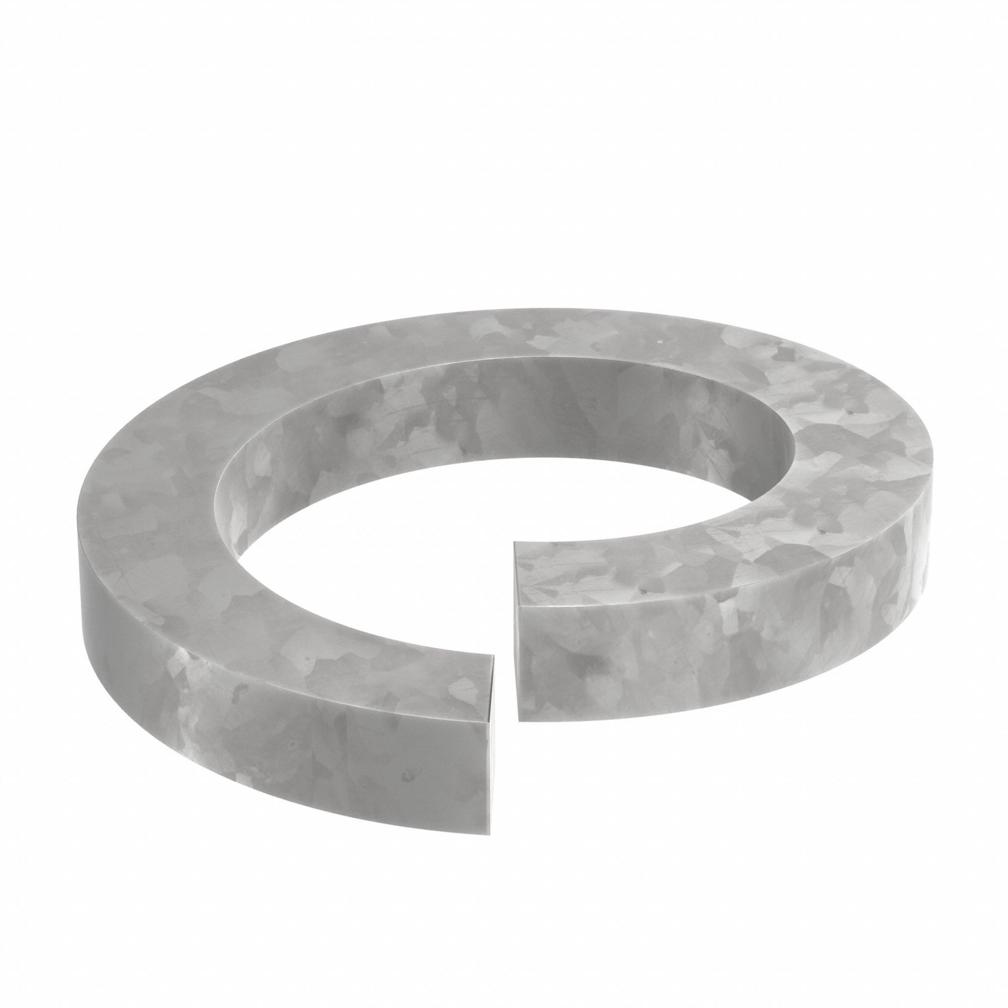 SPLIT LOCK WASHER, FOR M10 SCREW, SPLIT LOCK, SPRING STEEL, HOT DIPPED GALVANIZED, 100 PK