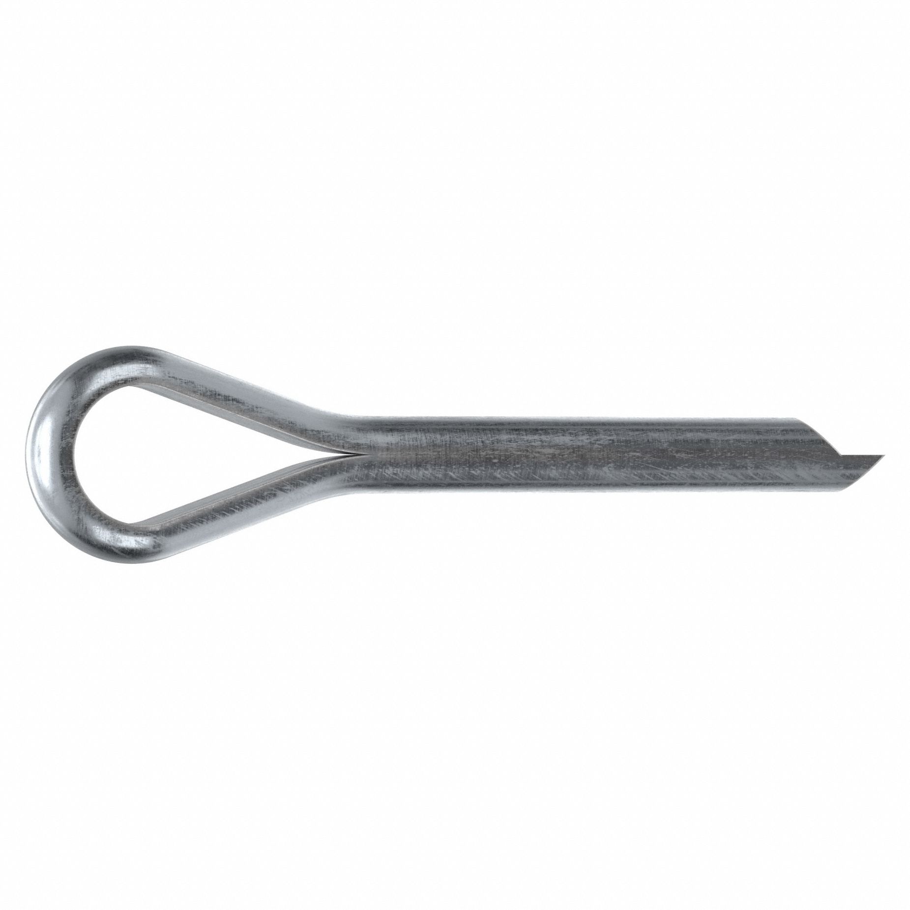 Cotter Pin, 5mm dia, 32mm L, PK100: Extended Prong, Metric, 5 mm Pin Dia, 32 mm Shank Lg, Steel, 100 PK