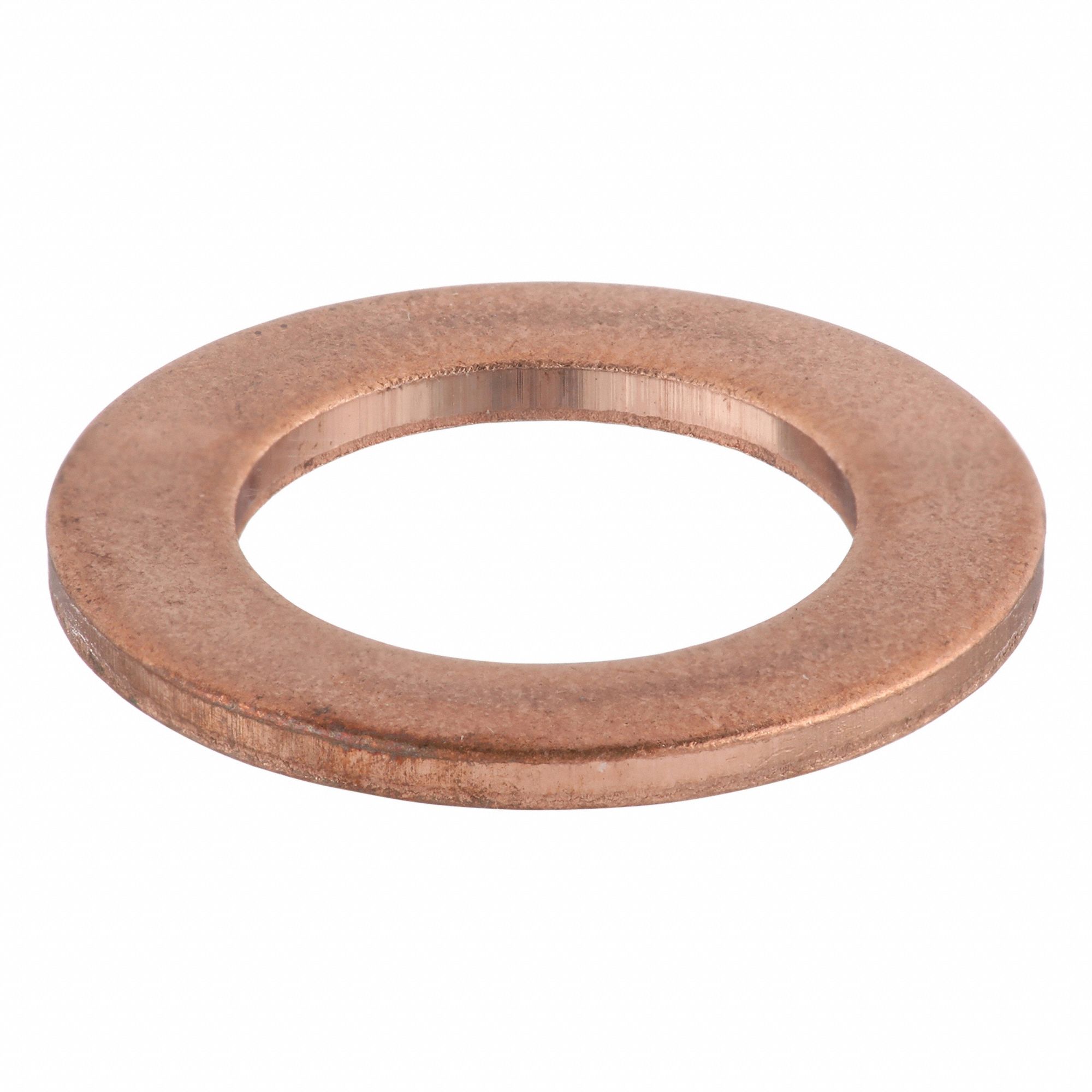 Sealing Washer: M12.5 Screw Sz, Copper, Copper Seal, 12.5 mm Inside Dia, 20 mm Outside Dia, 50 PK