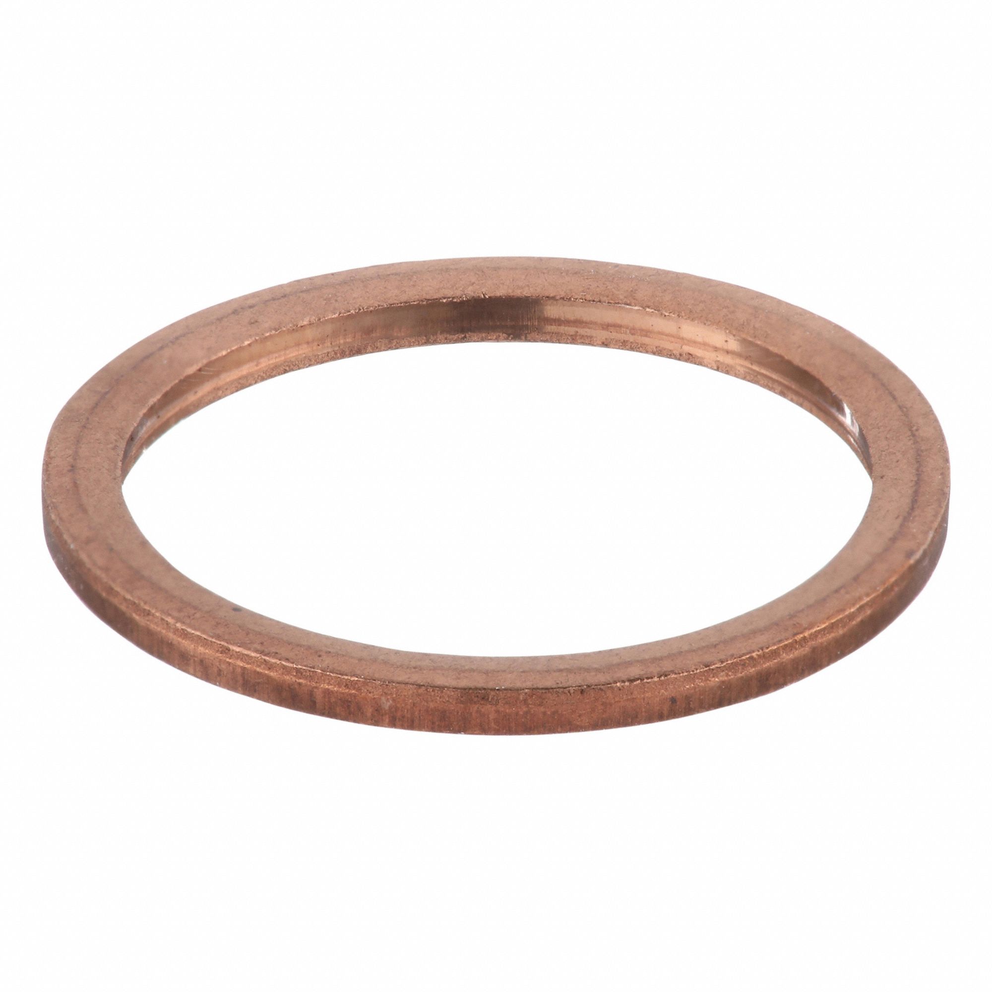 Sealing Washer: M16 Screw Sz, Copper, Copper Seal, 16 mm Inside Dia, 20 mm Outside Dia, 50 PK