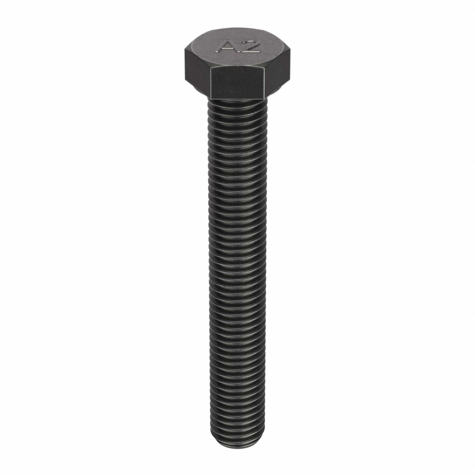Hex Head Cap Screw: Stainless Steel, A2, Plain, M10-1.50, Coarse, 120 mm lg, Globally Sourced, 25 PK
