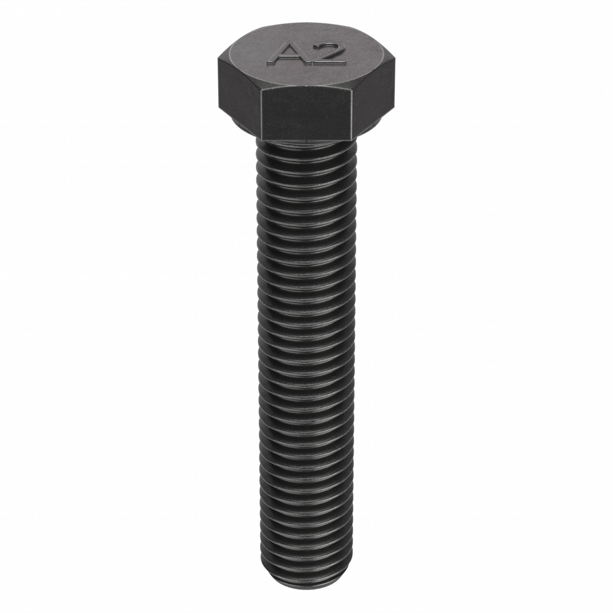 Hex Head Cap Screw: Stainless Steel, A2, Plain, M20-2.50, Coarse, 120 mm lg, Globally Sourced, 5 PK