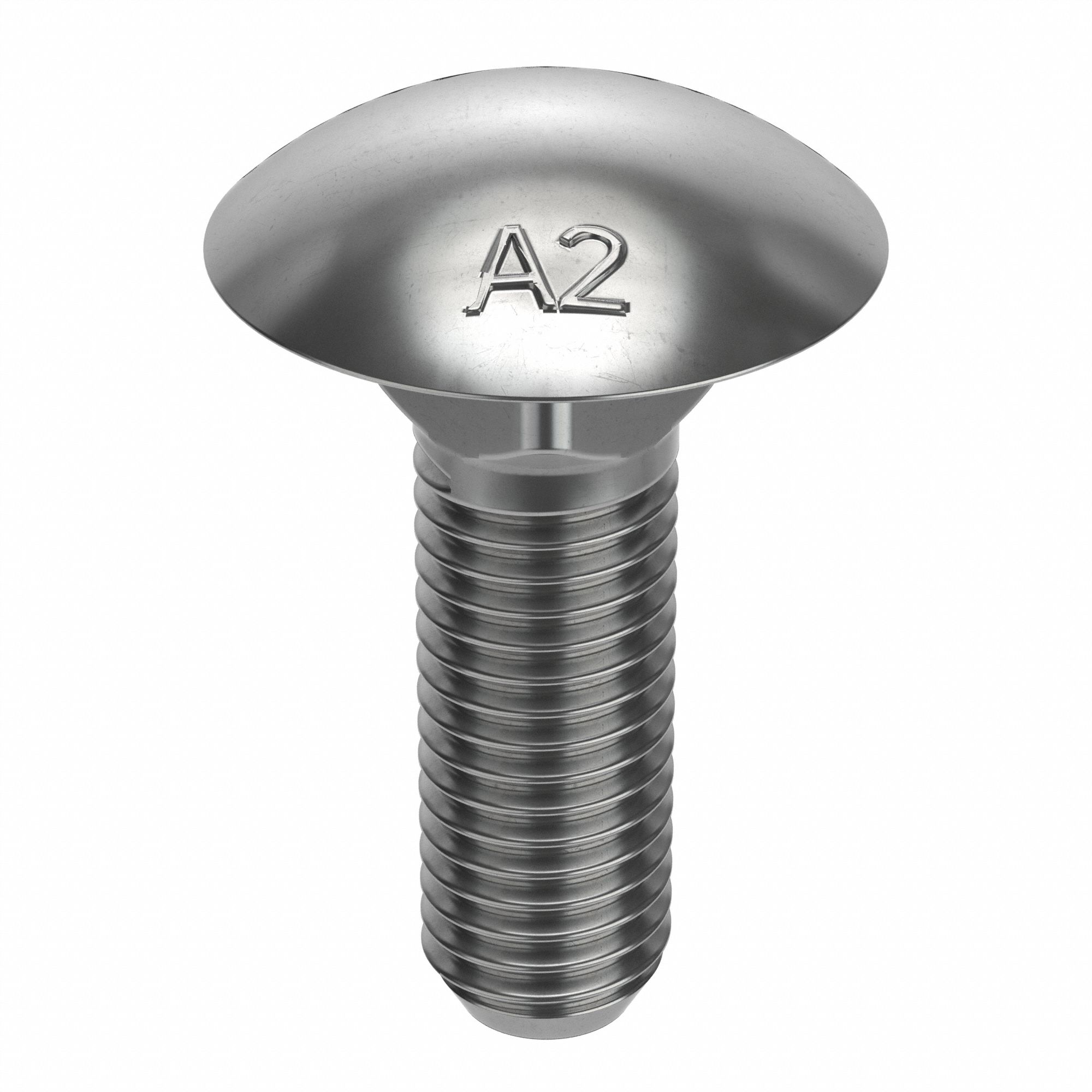 Square neck m12x1 75 thread size carriage bolt 54fv04 m51500 120 