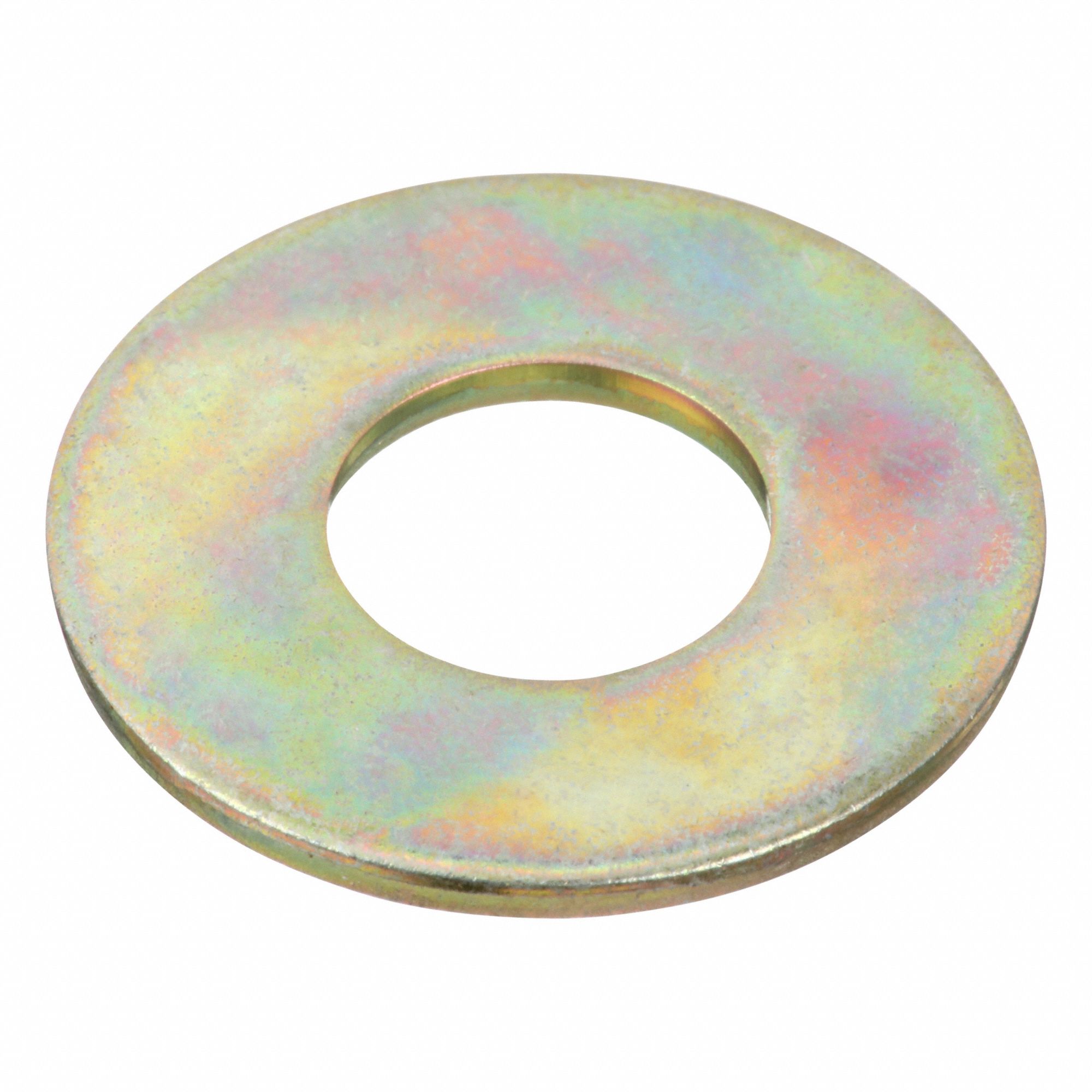 USSWsh, ZncY, Stl, 3/8 in, 1x0.083in, 100PK