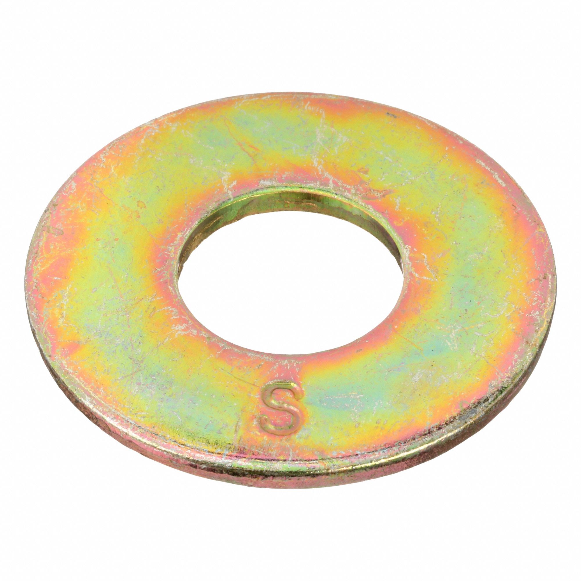 USSWsh, ZncY, Stl, 7/8", 2 1/4x0.165in, 10PK