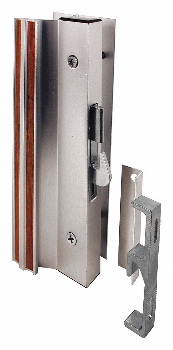 PRIMELINE Patio Door Handle Set, Anodized 54FW93C 1000 Grainger