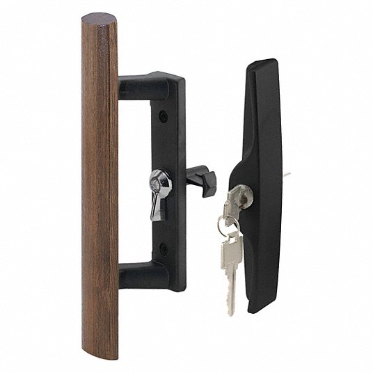 Prime Line Patio Door Handle Set Keyed, How To Adjust Sliding Door Lock