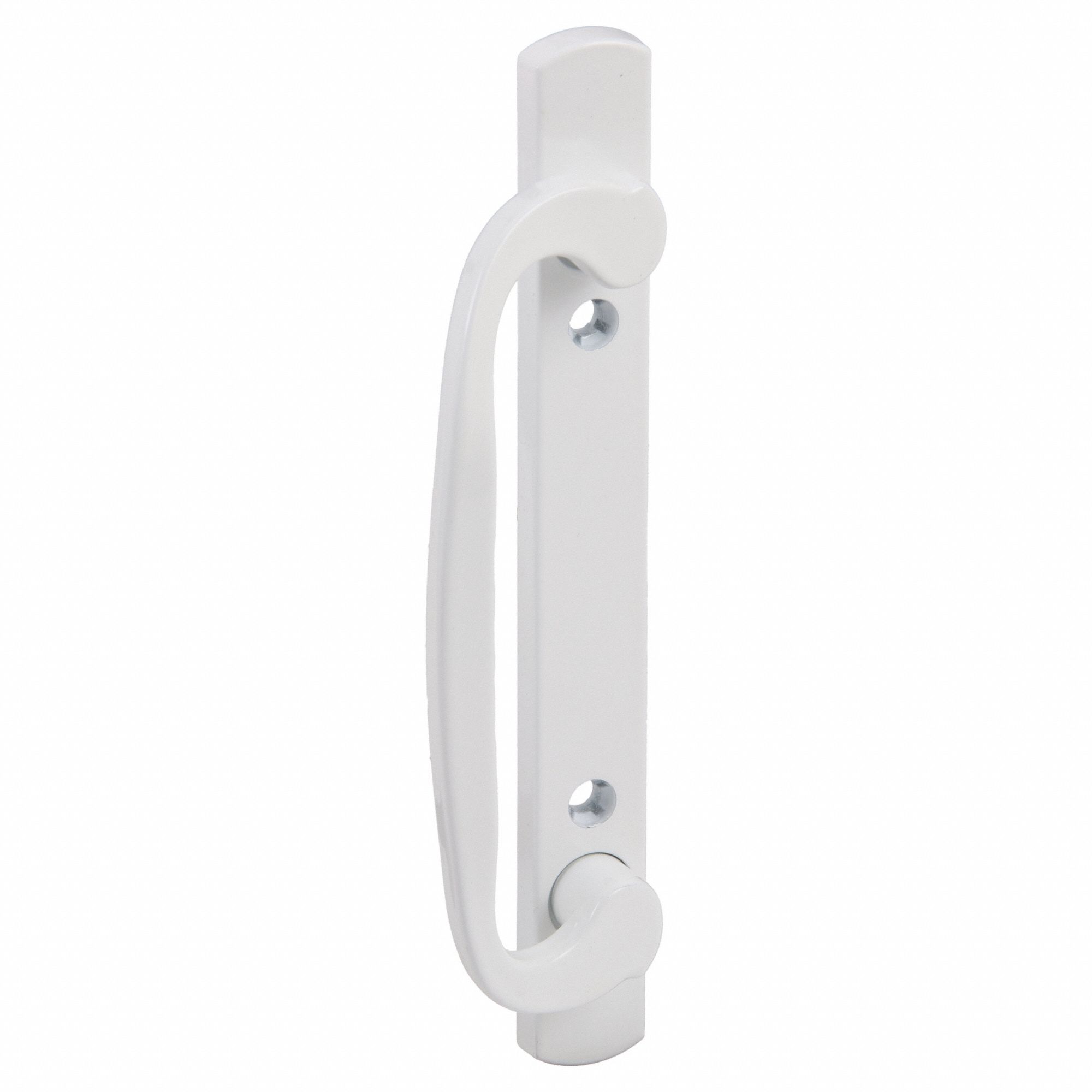 Sliding Door Lock: 1 3/4 in Lg, 1 3/4 in Wd, 8 1/2 in Ht