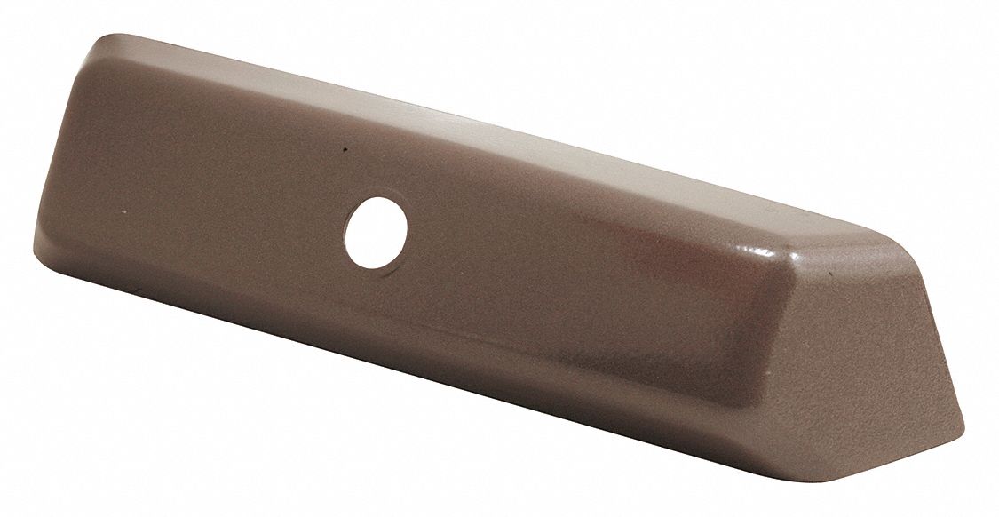 Operator Cover: Interior, Die Cast, Bronze, 15 in Lg, 7 7/8 in Ht