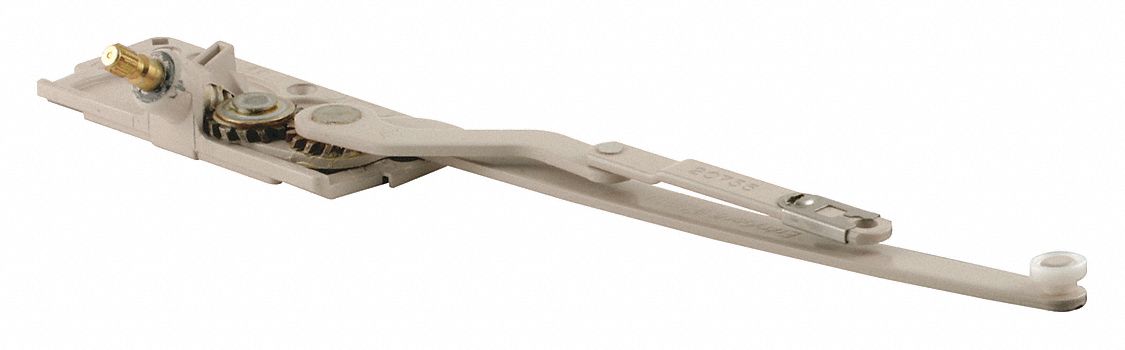 Window Operator: Handle Not Included, Right-Hand, Surface, Gray, Window Operator