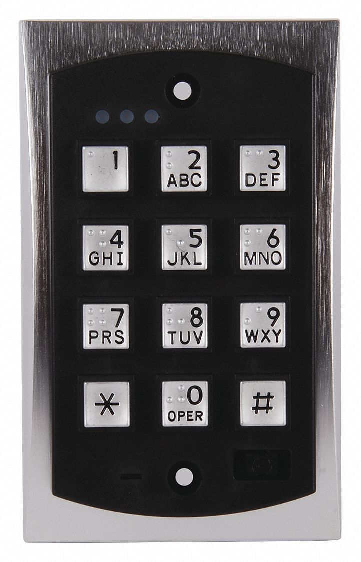 LINEAR Access Control Keypad, Access Control Applications For Use With