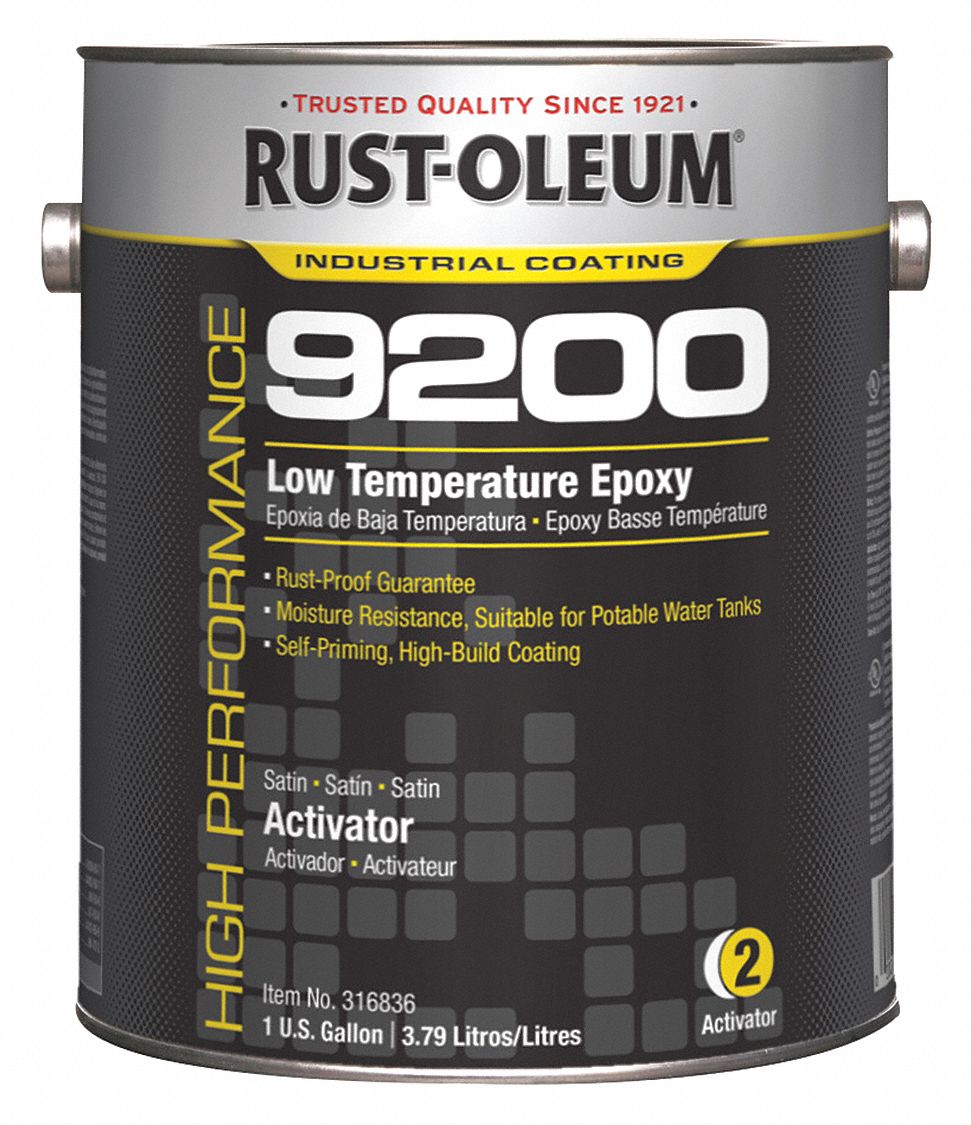 RUSTOLEUM, Phenalkamine Epoxy, 2Step System Components, Paint Activator 54GD41316836 Grainger