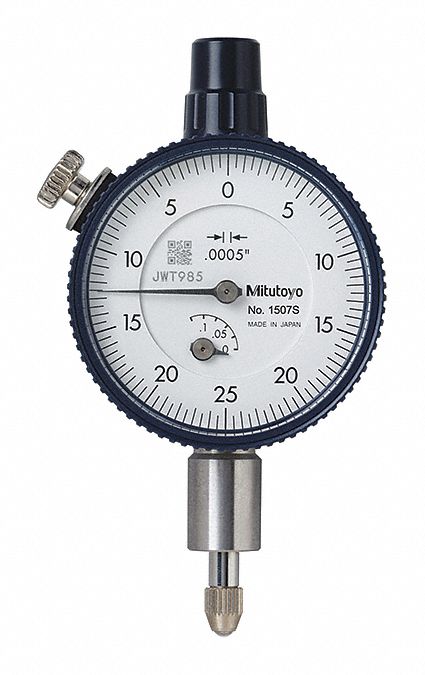 Mitutoyo 0 In To 0 125 In Range Balanced Reading Dial Indicator