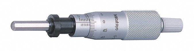 Mechanical Micrometer Head: 0 mm to 25 mm, Metric, 0.002 mm Accuracy