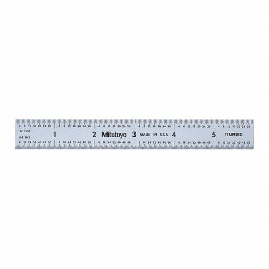 Ruler,24 Inch,Stainless Steel - Grainger