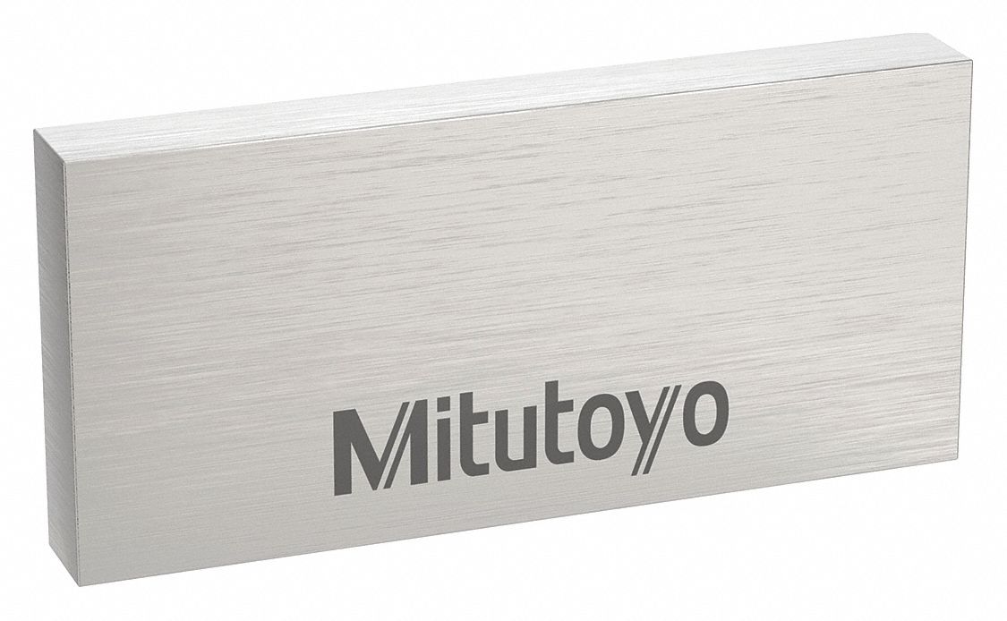 Rectangular Gauge Block: Rectangular, 3 in Nominal Size, 4 microinch Tolerance