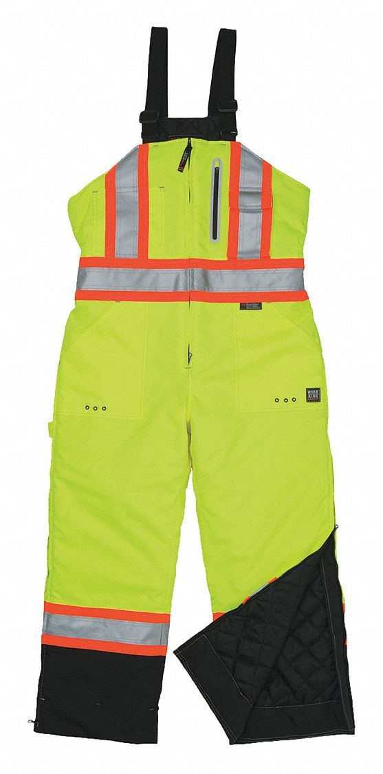 TOUGH DUCK, ANSI Class E, ( 45 in x 30 in ), Bib Overalls - 54GX94 ...