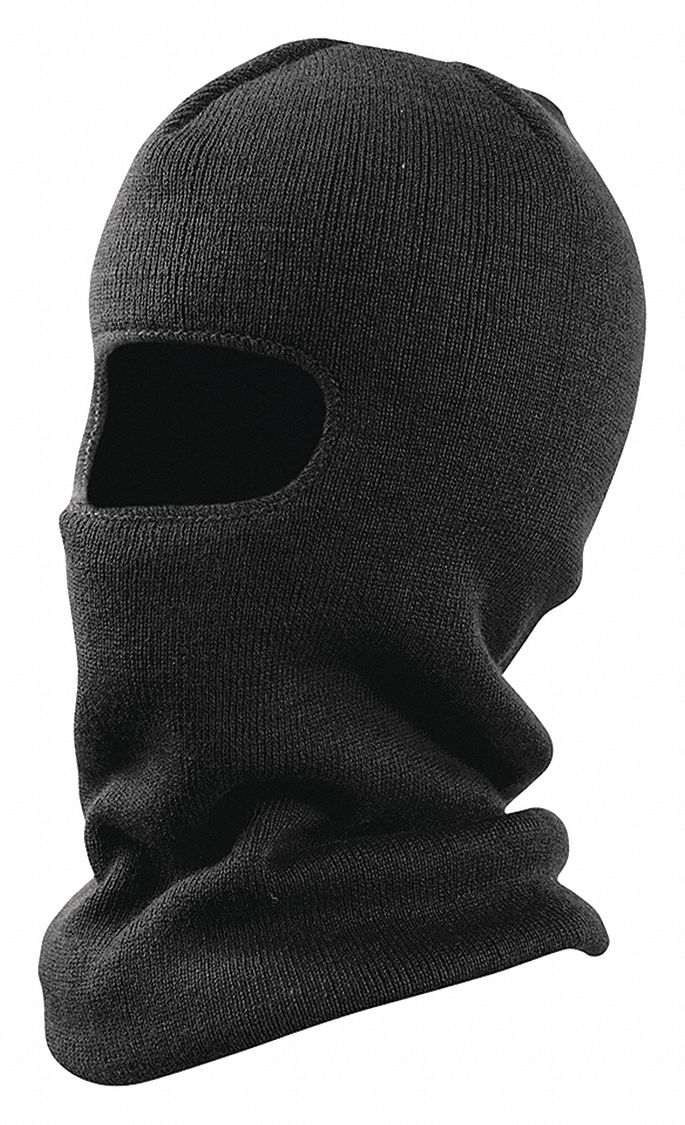 CAGOULE FX40,NOIRE,TAILLE UNIVERSELLE,ACRYLIQUE,OREILLES/VISAGE/COU,POLYVALENTE