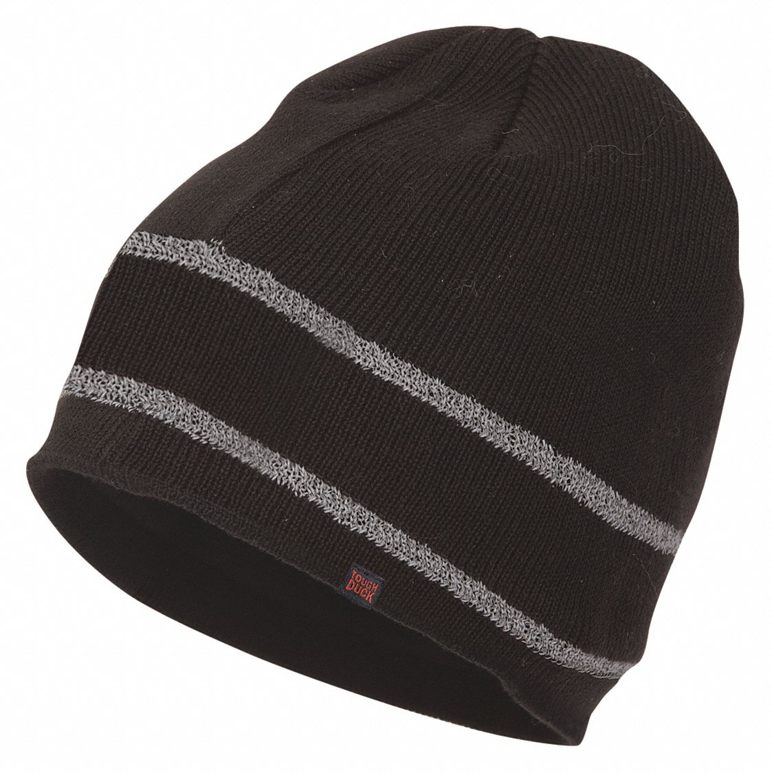 TUQUE,NOIRE,TAILLE UNIVERSELLE,ACRYLIQUE,PROTÈGE LA TÊTE,DÉTAILS RÉFLÉCHISSANTS
