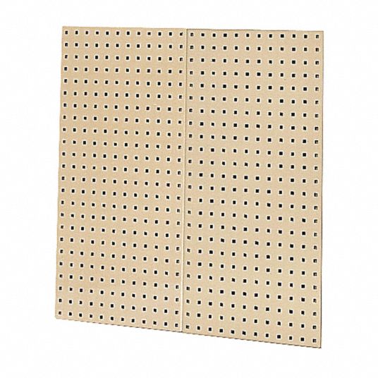 KENNEDY Steel Pegboard Panel with 60 lb. Load Capacity, 36"H x 18"W
