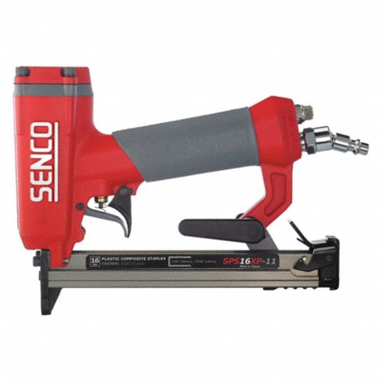 SENCO Air Stapler, Crown 7/16", 16 ga., 77/8" L 54HD23SPS16XP11