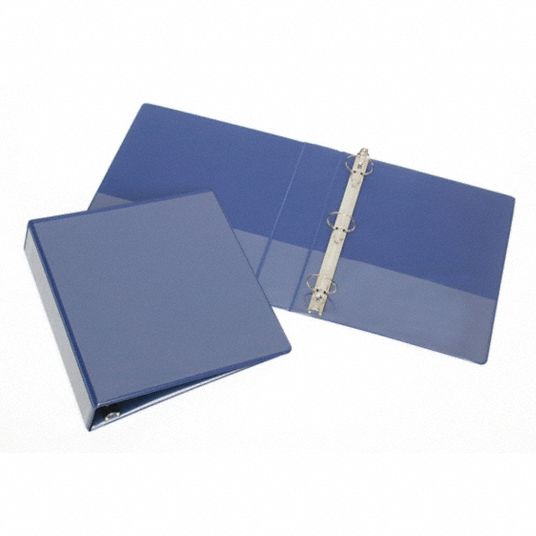 1 1/2 in Ring Size - Binders, Round, 3-Ring Binder - 54HD53|7510-01-519 ...