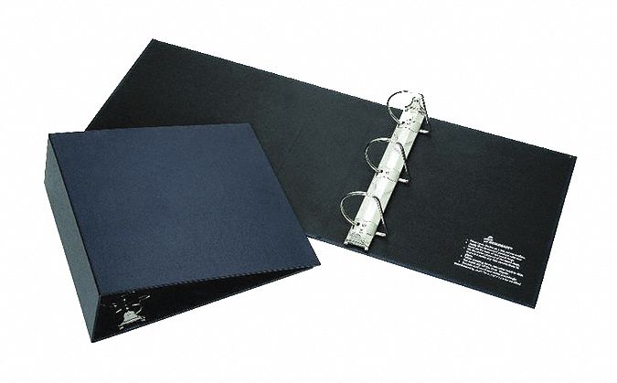 3 in Ring Size, D-Ring, Ring Binder - 54HD57|7510-01-579-9325 - Grainger