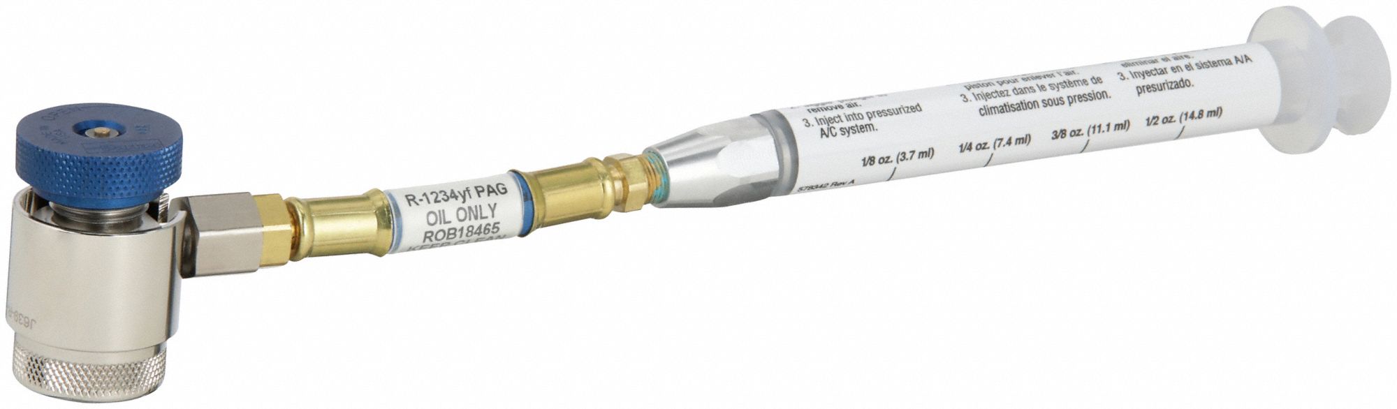 ROBINAIR A/C Oil Injector A/C Oil Injector, Automotive, R1234yf PAG