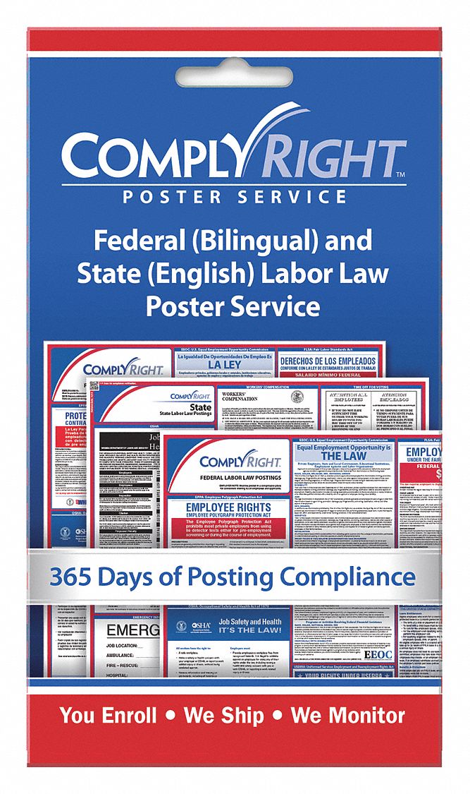 Labor Law Service Card,  English,  Paper