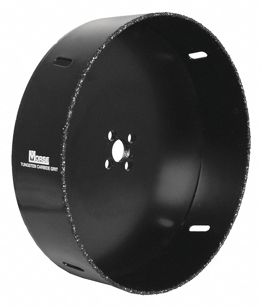 MORSE Hole Saw, Primary Material Application Masonry and Tile, Tungsten