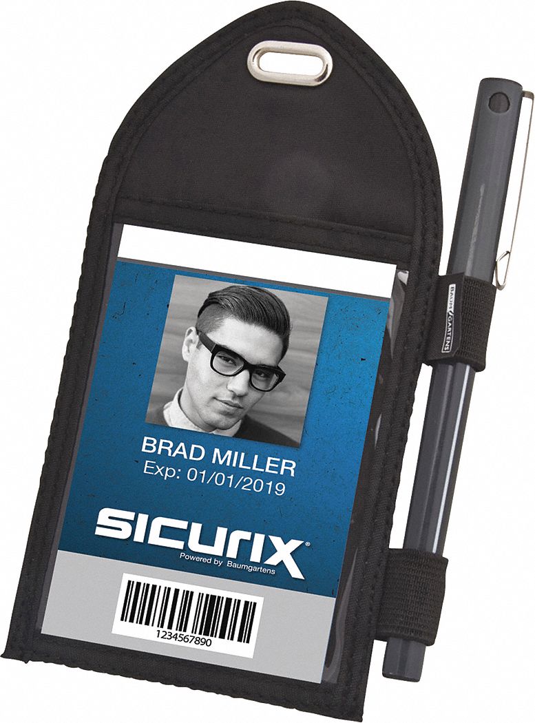 Sicurix Vertical ID Badge Holder