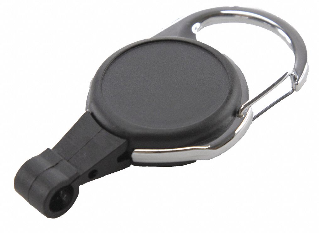 BADGE REEL,RETRACTABLE,2 7/8 IN H,PK12