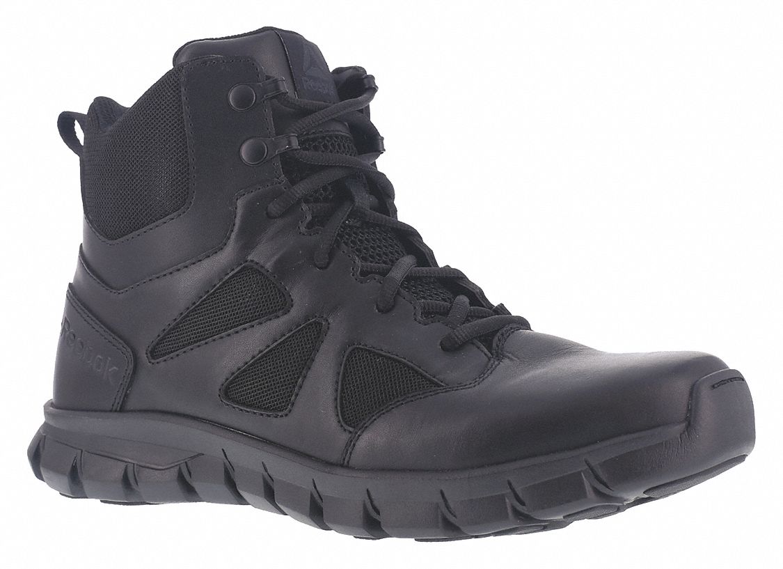 REEBOK Tactical Boots, 10M, Black, Lace Up, PR - 54HV70|RB8605 - Grainger