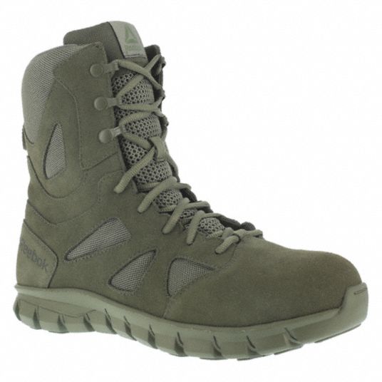 Olive green tactical boots best sale