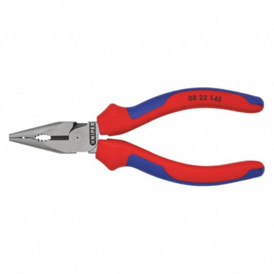 NEEDLE NOSE PLIER: 1 1/4 IN MAX JAW OPENING, 8 1/2 IN (TDY020889)  92644710285