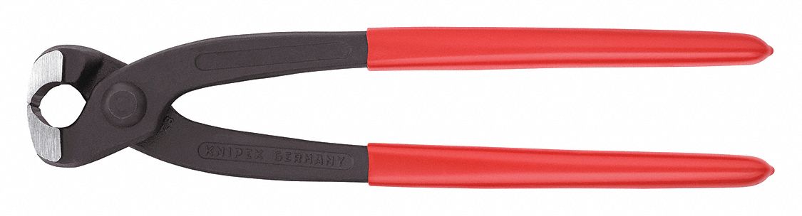 Pince pour colliers de serrage à oreille à pincer - serrage a l'avant et  sur le côté - KNIPEX