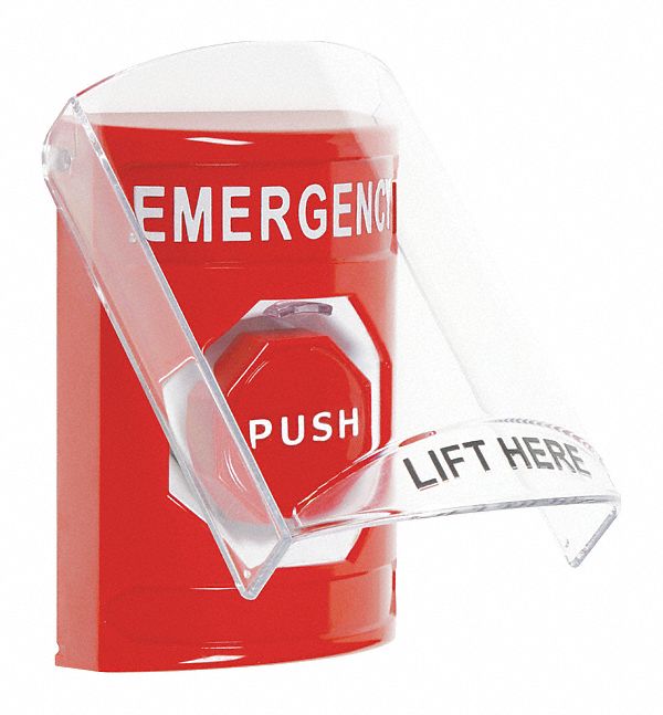 Emergency Push Button, Momentary Type