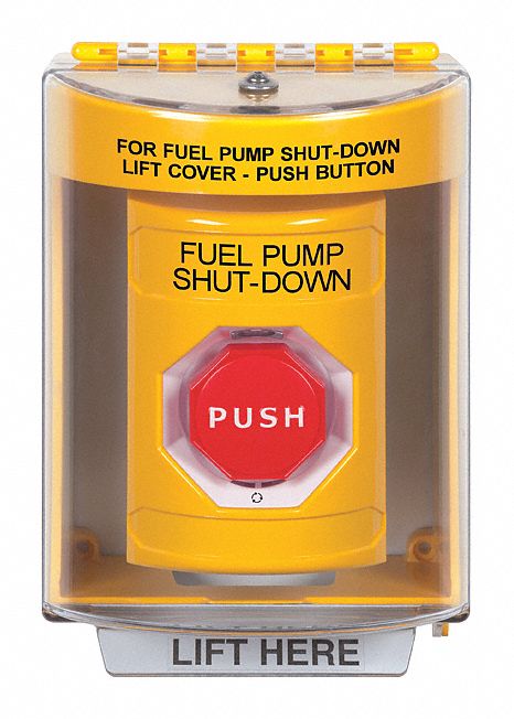 EXIT PUSH BUTTON,POLYCARBONATE