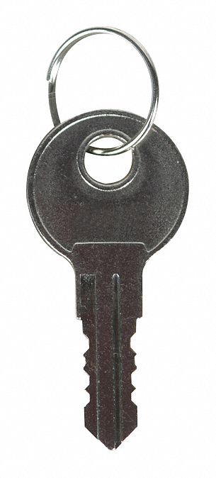 KEY,SILVER,SZ 1 3/4 IN,NICKEL