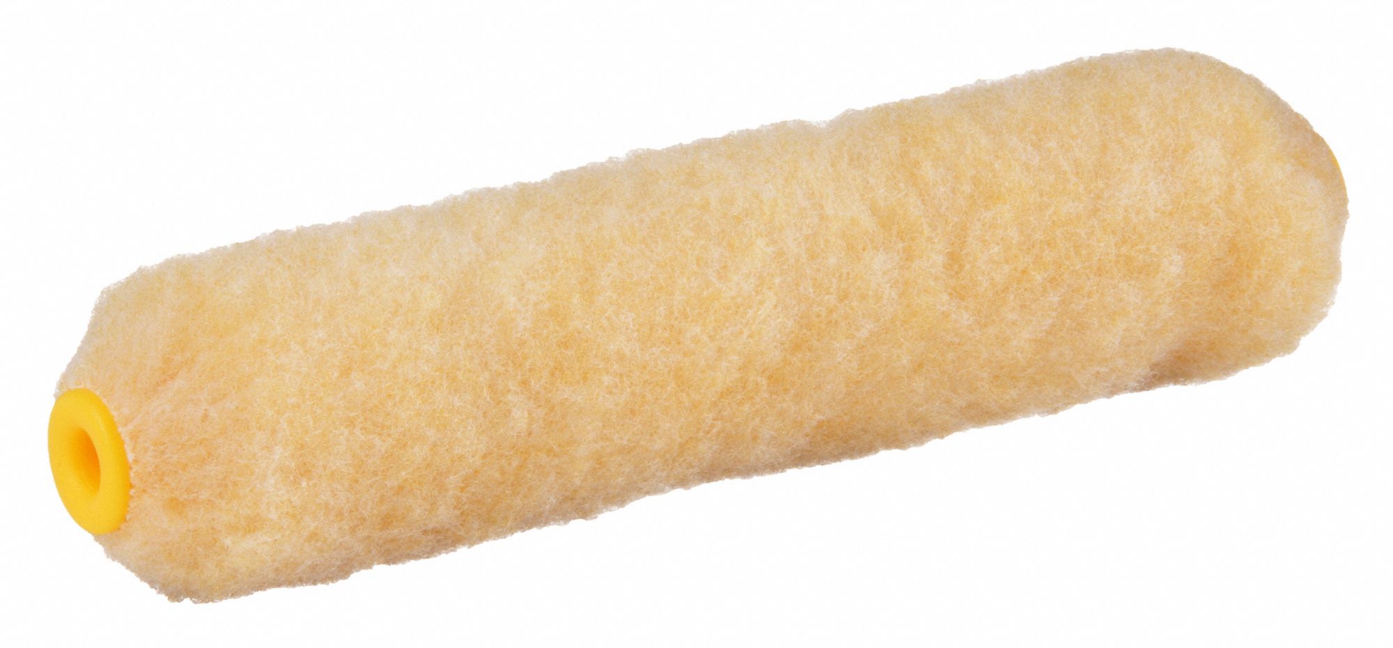 Mini Paint Roller Cover: 6 1/2 in Lg, 1/2 in Nap Size, Nylon/Polyester, Marathon, Std, 2 PK