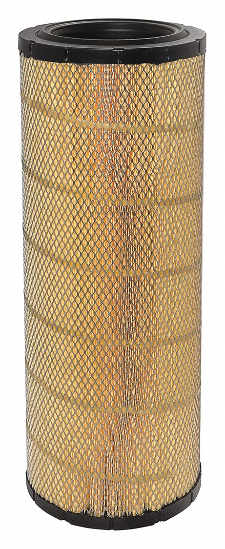 Automotive Air Filter: Round-Oval, Engine, Round, Radial Seal, 27 in Overall Ht
