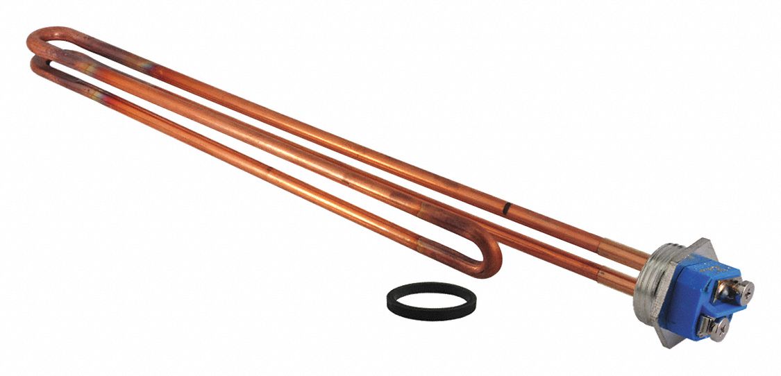 RHEEM PROTECH Foldback Style Water Heater Element, MediumWatt Density