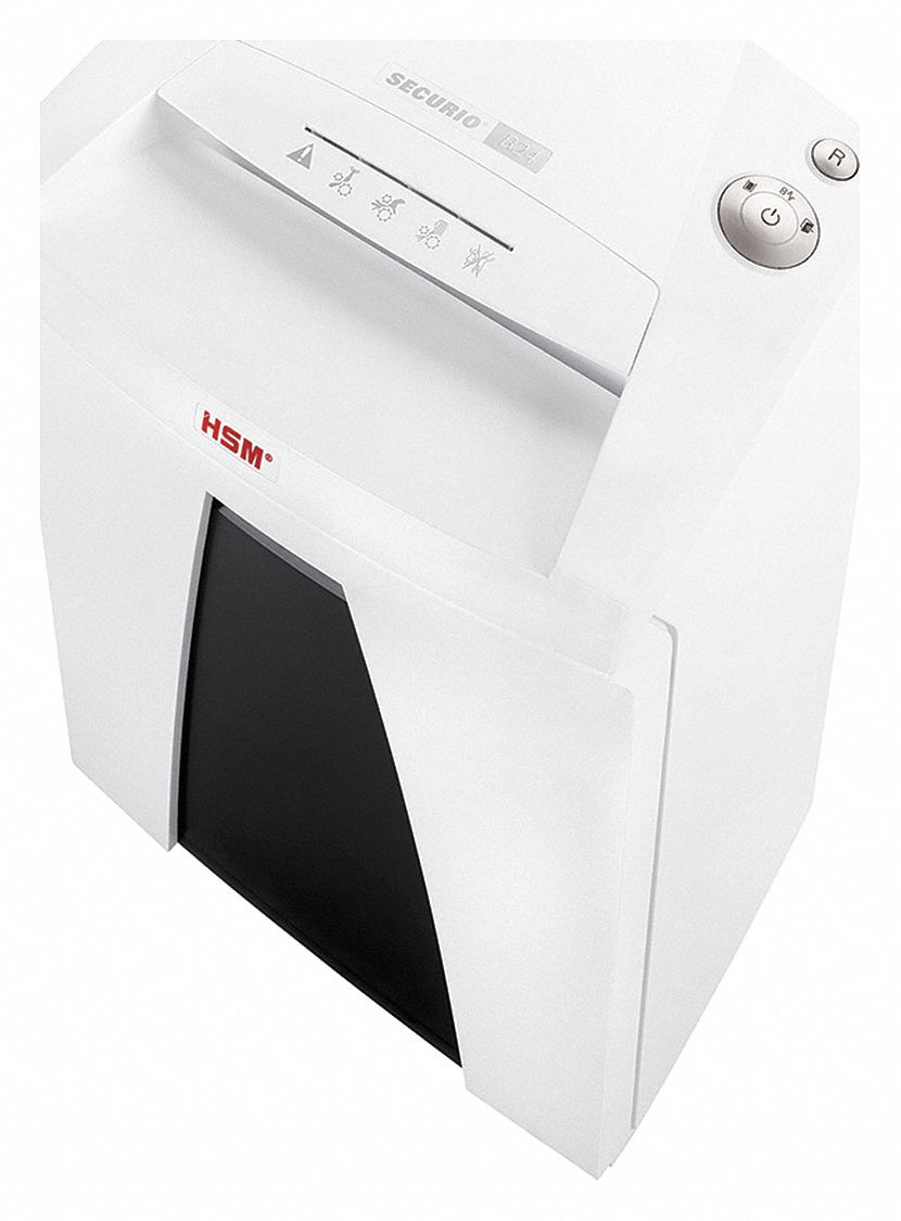 Paper Shredder: Continuous, CDs/Credit Cards/Paper/Paper Clips/Staples, 19 Sheets, Cross-Cut Cut