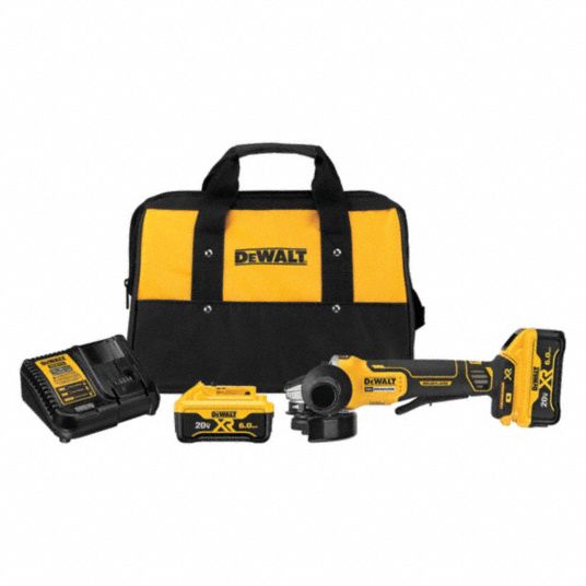 Dewalt cordless best sale angle grinder kit