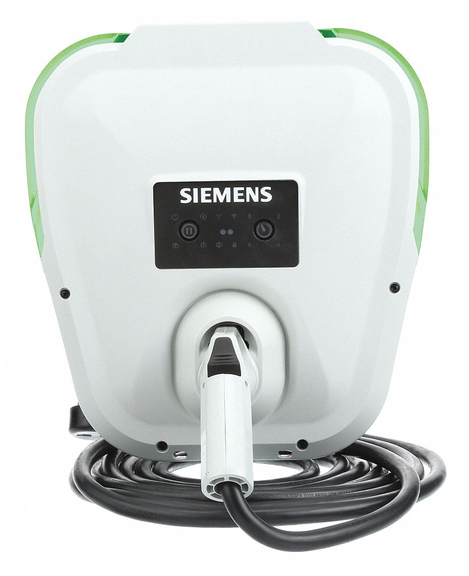 SIEMENS, Level 2, Pedestal/Wall, Electric Vehicle Charging Station