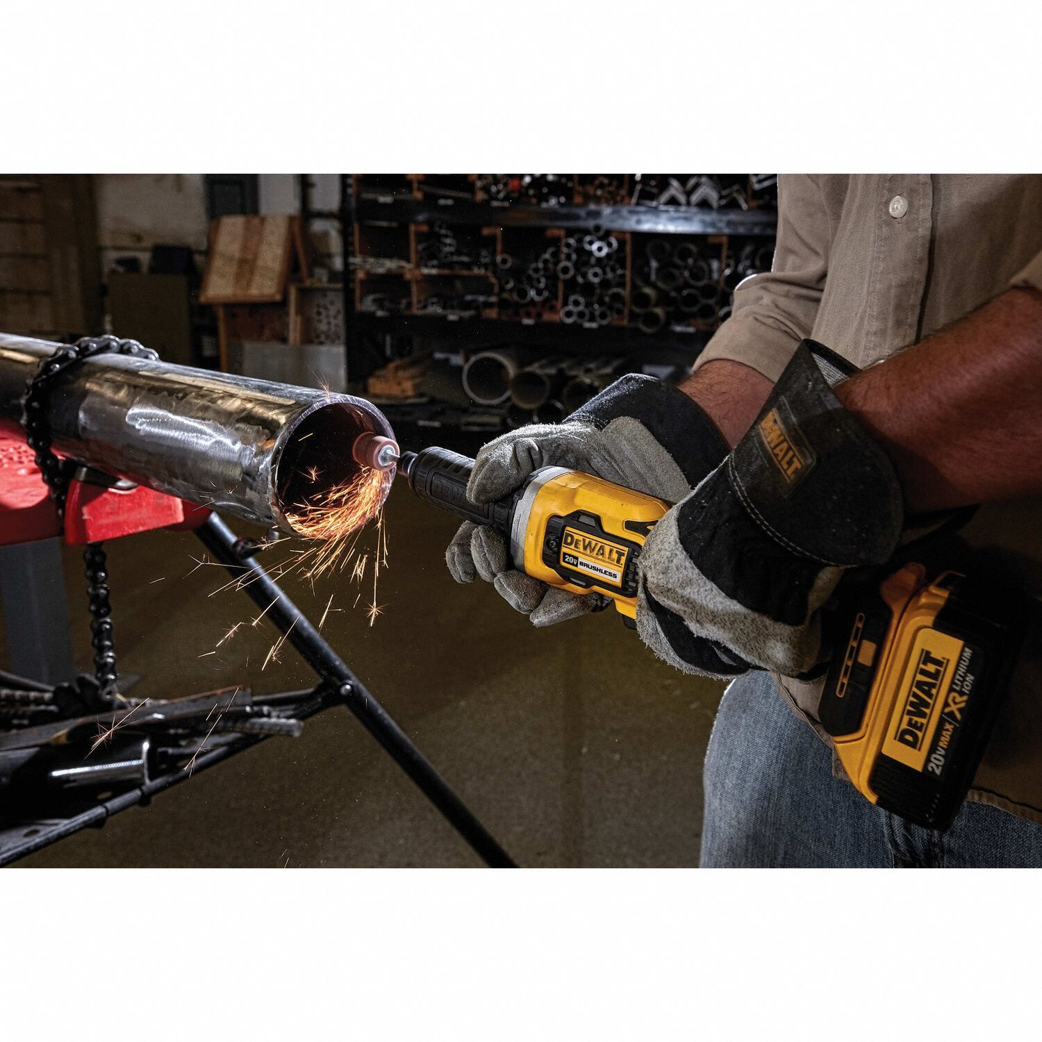 DEWALT Cordless, Die Grinder, 25,000 RPM, 20V DC - 54JK25|DCG426M2 ...