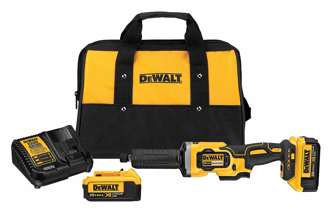 Dewalt cordless deals die grinder kit