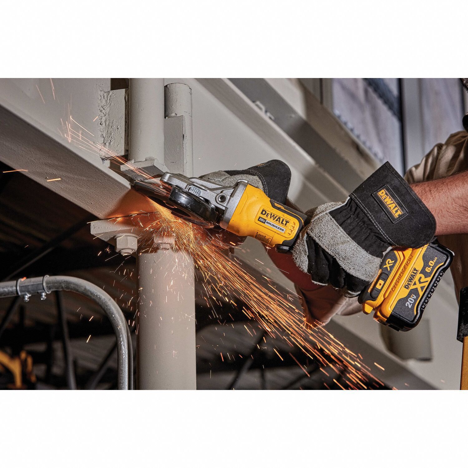 DEWALT Cordless, Angle Grinder, 5 in Wheel Diameter, 20V DC 54JK30