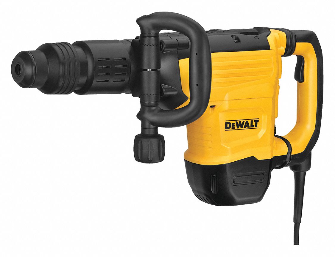 Demolition Hammer: Corded, Chipper, SDS-Max, 14.3 ft-lb, 2, 210 bpm, 21.8 lb Wt, 15 A Current